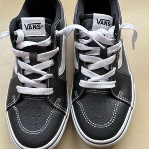 Vans Classic Black and White Shoes
